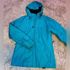 Women’s Medium Snow Jacket Teal Aperture